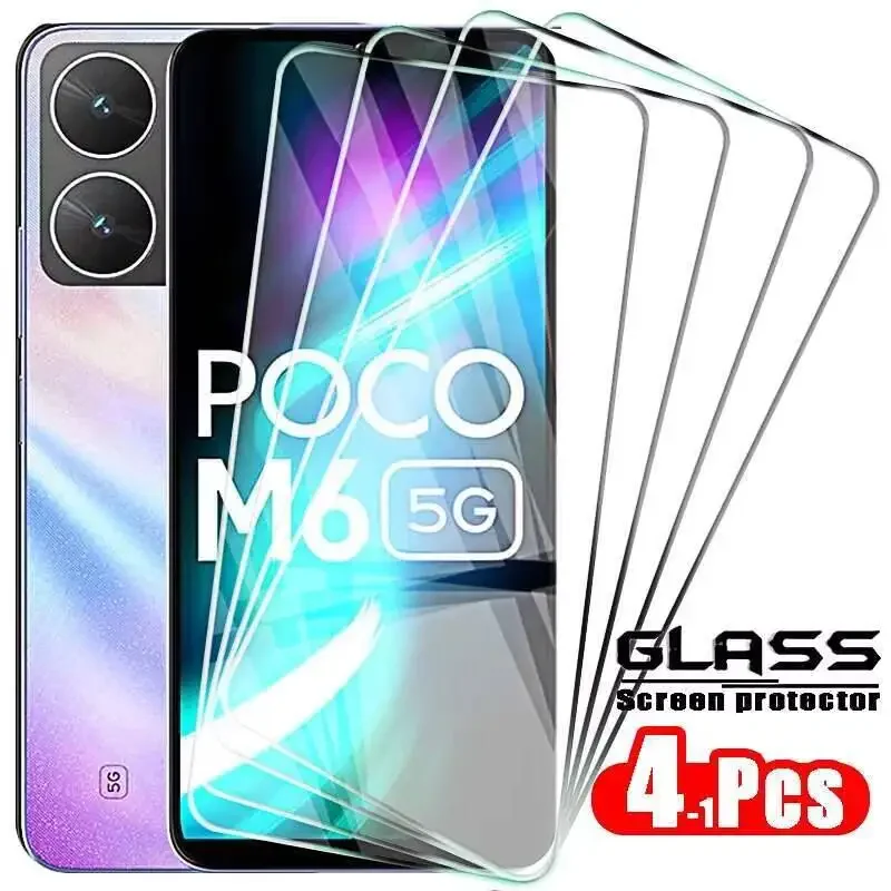 4-1PCS Tempered Glass On For Xiaomi Poko Poxo Little M6 X6 Pro C65 13T Screen Protector Film Guard Cover Redmi 13C Note 13
4-1PCS Tempered Glass On For Xiaomi Poko Poxo Little M6 X6 Pro C65 13T Screen Protector Film Guard Cover Redmi 13C Note 13
