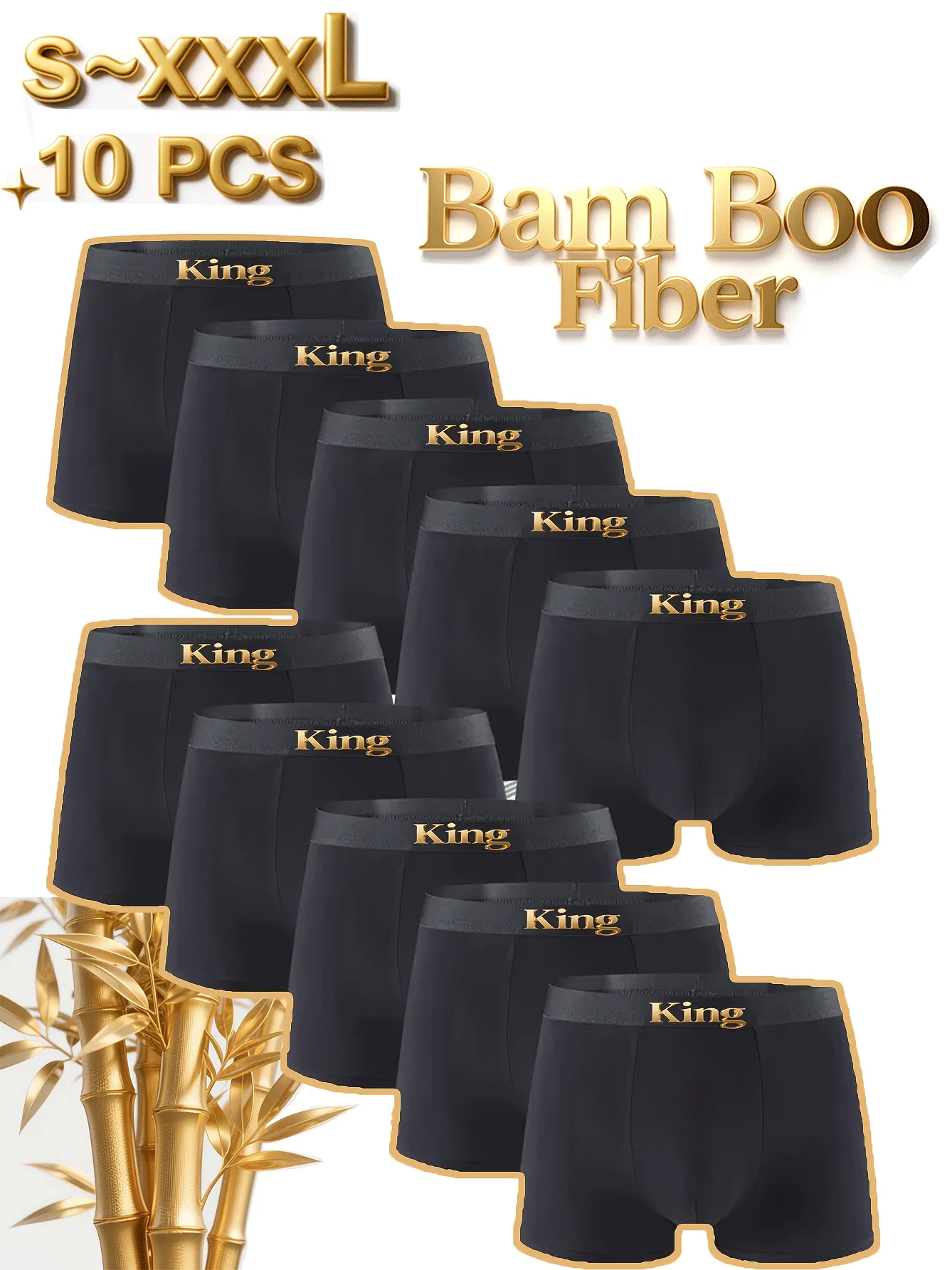 10Pcs Men's Boxer Briefs S-XXXL Soft Polyester Underwear Elastic Waistband Quick-Dry Breathable Lightweight Men Boxer Shorts
10Pcs Men's Boxer Briefs S-XXXL Soft Polyester Underwear Elastic Waistband Quick-Dry Breathable Lightweight Men Boxer Shorts