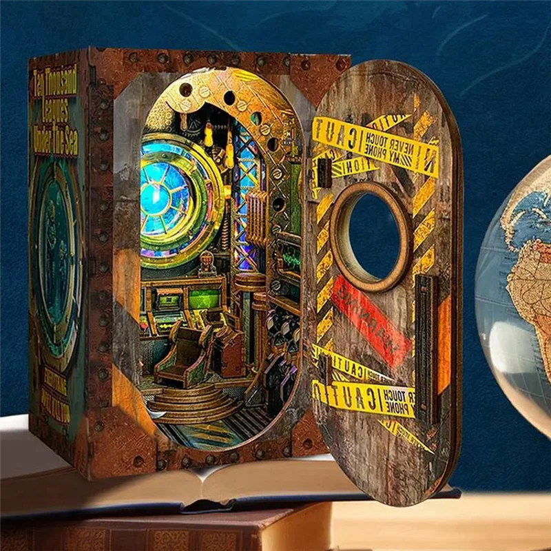 AS96-Wooden Assembled Bookstand Explore Fantasy Unknown World Desktop Decoration Gift
AS96-Wooden Assembled Bookstand Explore Fantasy Unknown World Desktop Decoration Gift