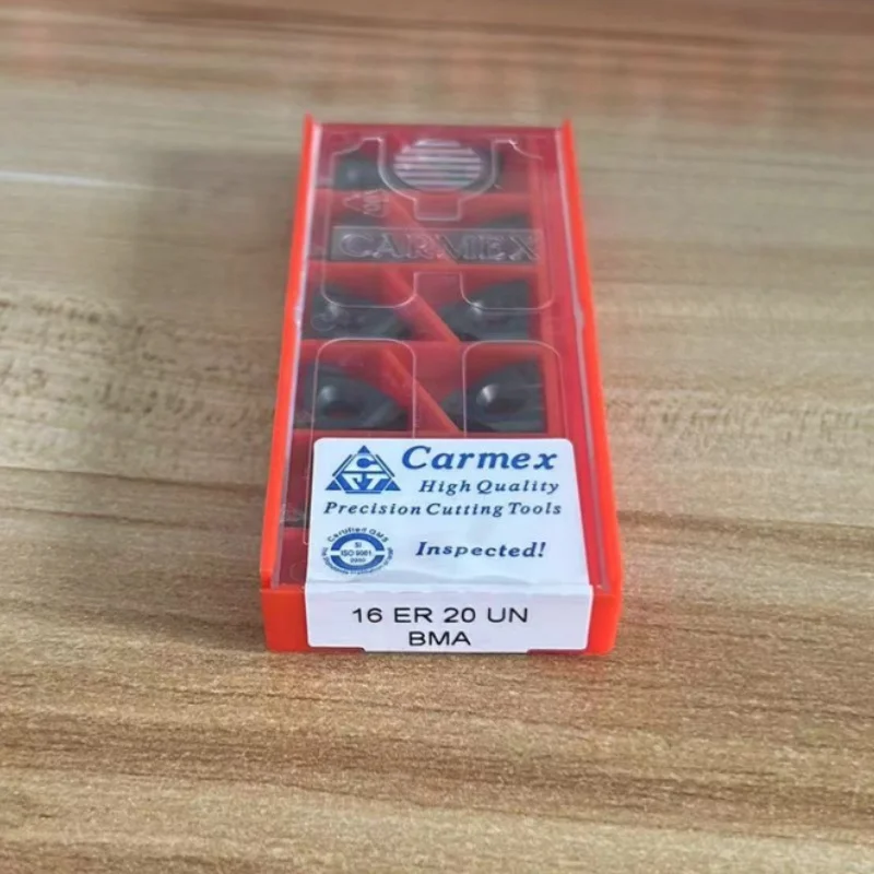 Carmex 16IR 20UN BMA /16ER 20UN BMA Threaded blade carbide inserts High-Quality Precision Cutting Tools for steel 10Pcs
Carmex 16IR 20UN BMA /16ER 20UN BMA Threaded blade carbide inserts High-Quality Precision Cutting Tools for steel 10Pcs