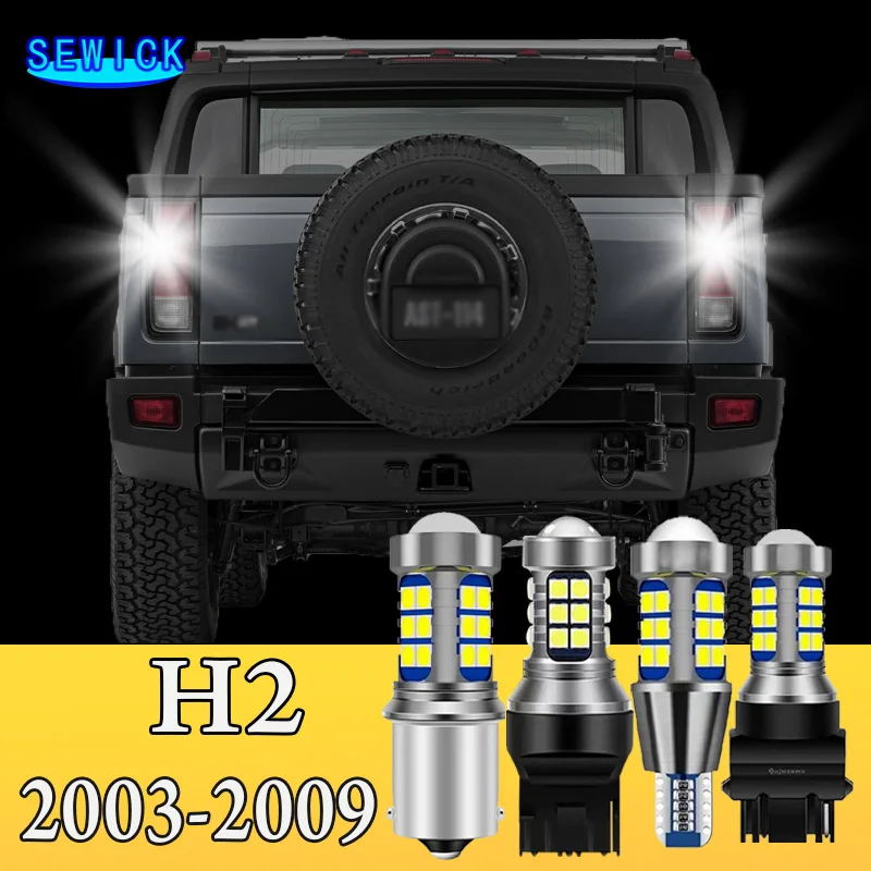 2pcs LED Reverse Light Backup Bulb Accessories For Hummer H2 2003-2009 2004 2005 2006 2007 2008
2pcs LED Reverse Light Backup Bulb Accessories For Hummer H2 2003-2009 2004 2005 2006 2007 2008