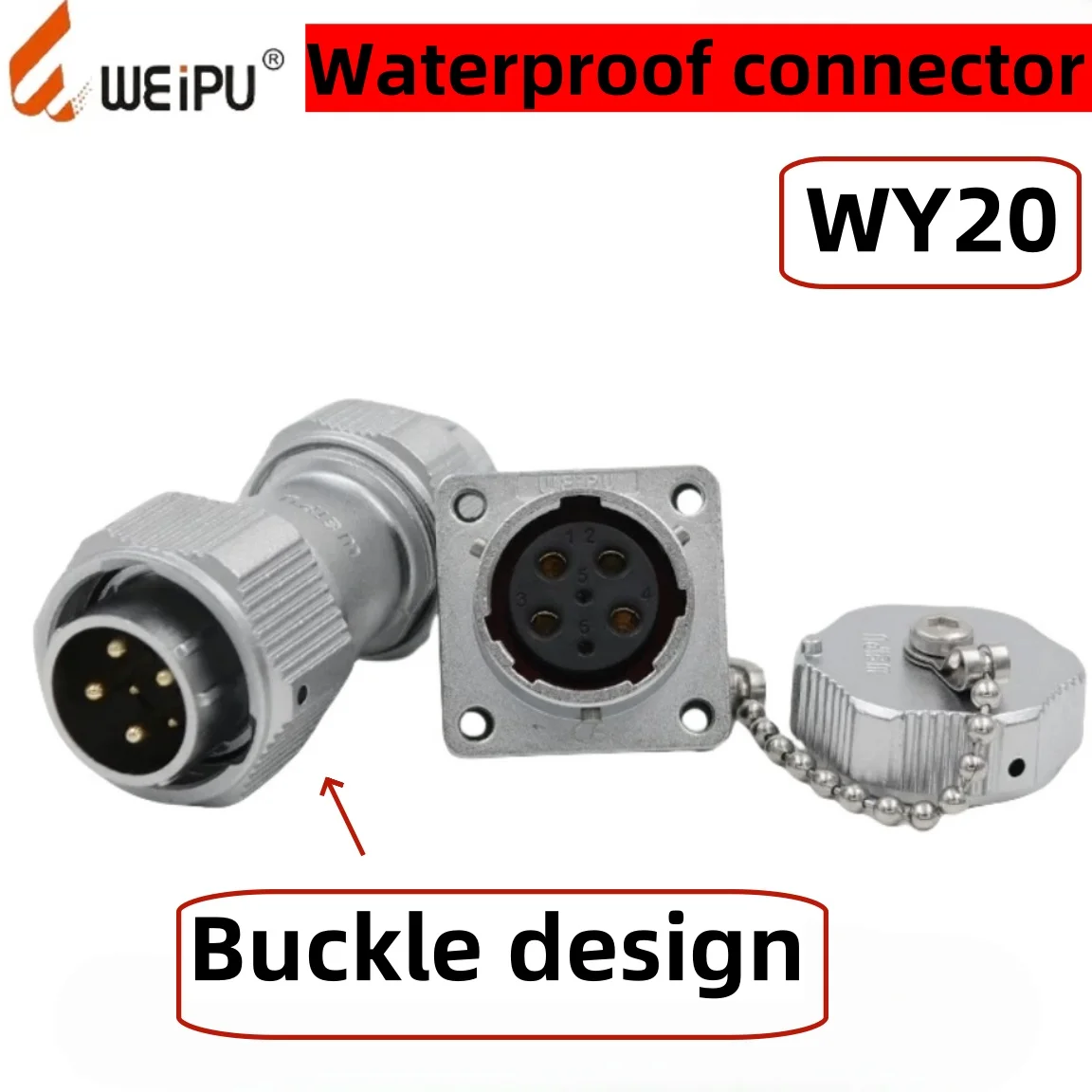 Водонепроницаемый разъем WEIPU WY20, защелкивающийся фиксирующий хвост, водонепроницаемый IP67, 500 В/25 А, розетка для кабеля, высокая термостойкость
Водонепроницаемый разъем WEIPU WY20, защелкивающийся фиксирующий хвост, водонепроницаемый IP67, 500 В/25 А, розетка для кабеля, высокая термостойкость