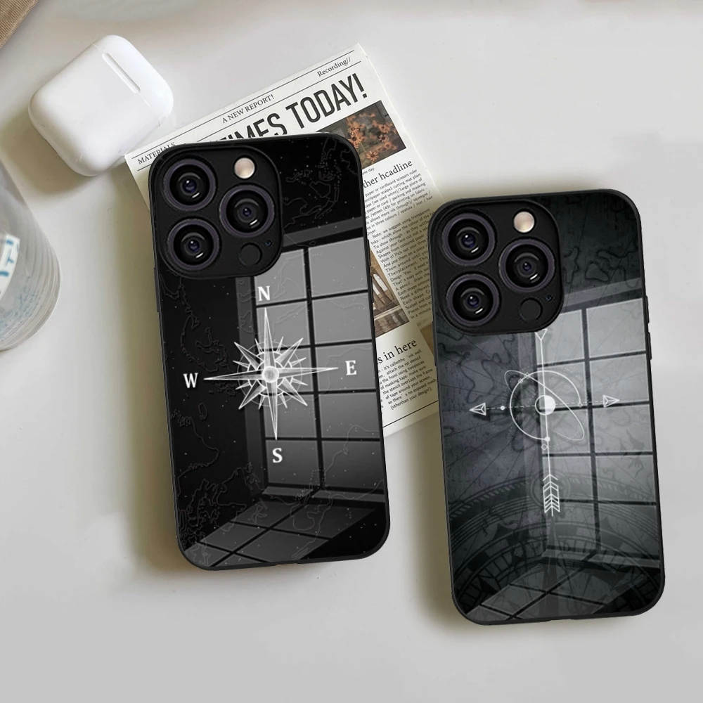 compass Phone Case Tempered Glass For IPhone 16 Promax 15 14 Pro 13 12 11 plus X XS XR phone case
compass Phone Case Tempered Glass For IPhone 16 Promax 15 14 Pro 13 12 11 plus X XS XR phone case