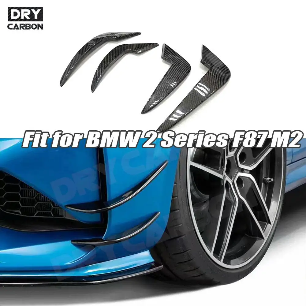 Carbon Fiber Front Bumper Side Fins Trim Canard Flaps for BMW 2 Series F87 M2 2016 2017 2018 Car Styling
Carbon Fiber Front Bumper Side Fins Trim Canard Flaps for BMW 2 Series F87 M2 2016 2017 2018 Car Styling