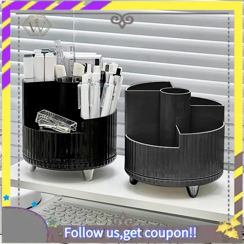 New 2PCS Desk Pencil Pen Holder, 3 Slots 360-Degree Spinning Pencil Pen Desk Organizers For Office, School Black
New 2PCS Desk Pencil Pen Holder, 3 Slots 360-Degree Spinning Pencil Pen Desk Organizers For Office, School Black