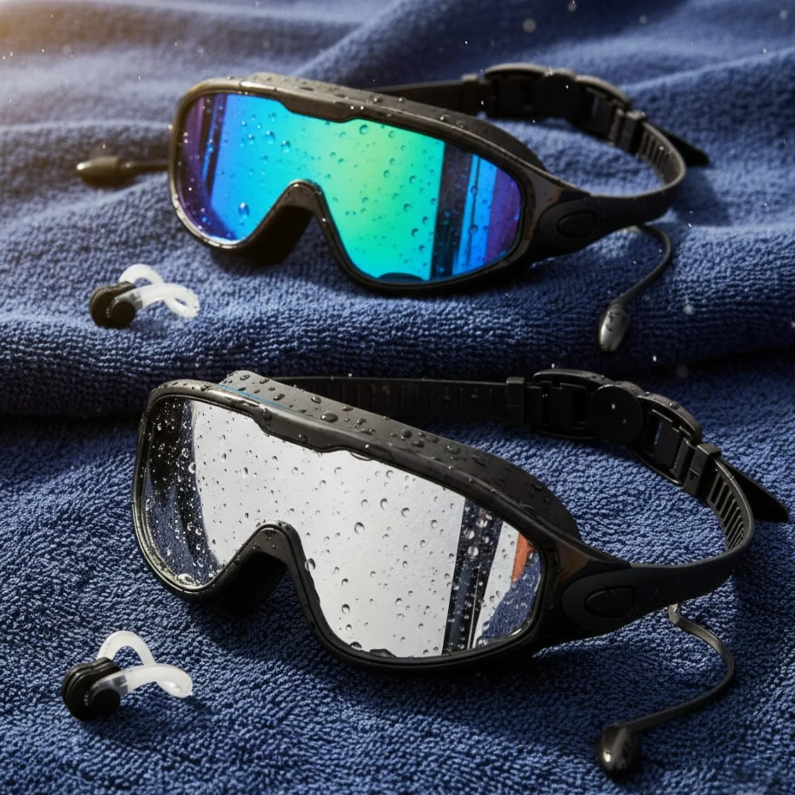 Swimming Goggles (2-Pack), Anti-Fog, 180 Wide Vision ° , Uv Protection, for Swimming Pool, for Adults, Youth, Men and
Swimming Goggles (2-Pack), Anti-Fog, 180 Wide Vision ° , Uv Protection, for Swimming Pool, for Adults, Youth, Men and