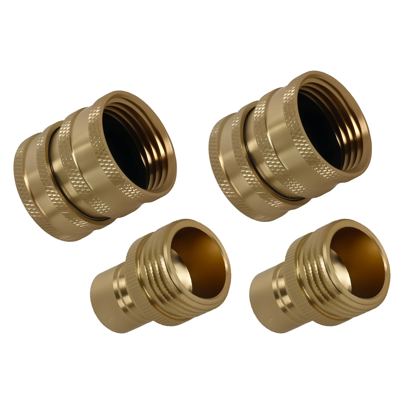 Brass Pressure Washer Hose Adapter 3/4" Quick Release Fittings 4Pcs Pack
Brass Pressure Washer Hose Adapter 3/4" Quick Release Fittings 4Pcs Pack