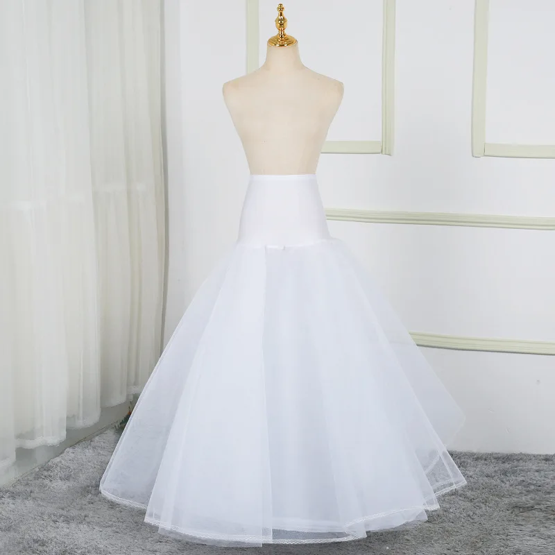 White 1 Hoops Petticoat Wedding Dress Crinoline Bridal Ball Gown Underskirt Ladies Lined Skirt Party Dress Role-playing
White 1 Hoops Petticoat Wedding Dress Crinoline Bridal Ball Gown Underskirt Ladies Lined Skirt Party Dress Role-playing