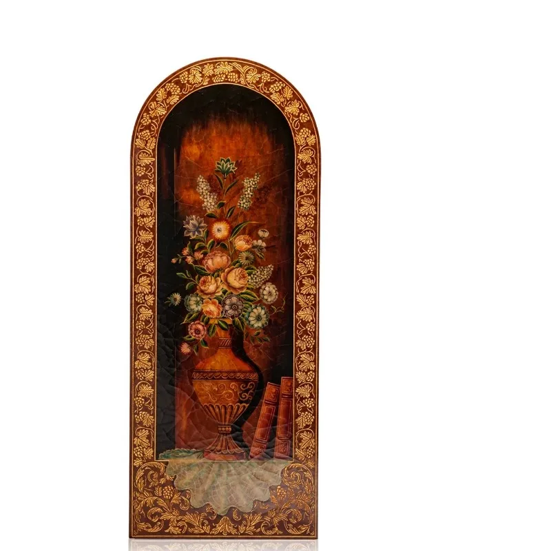 French retro arched old hanging painting villa hotel entrance decorative painting
French retro arched old hanging painting villa hotel entrance decorative painting