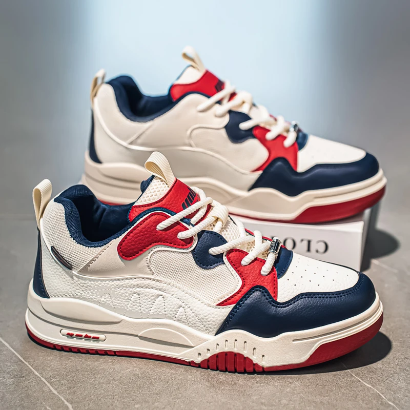 Fashion Flat Sneakers for Men's Comfortable 2025 New Man Casual Shoe Outdoor Anti Skid Male Vulcanize Shoes Free Shipping Tennis
Fashion Flat Sneakers for Men's Comfortable 2025 New Man Casual Shoe Outdoor Anti Skid Male Vulcanize Shoes Free Shipping Tennis