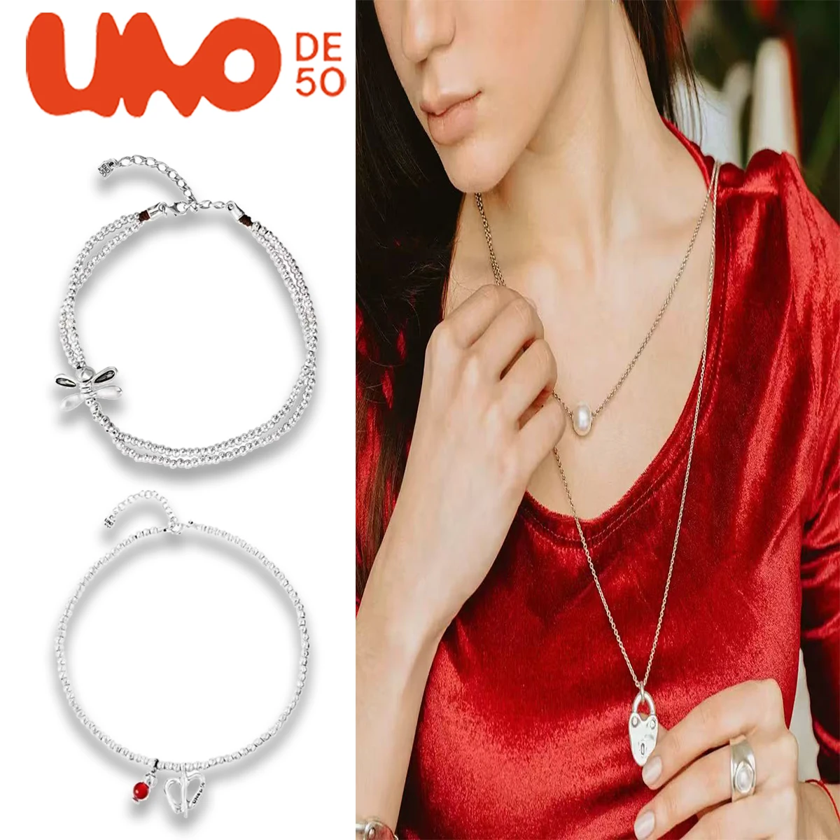UNODE50 necklace Spanish trendy brand fashion high-end jewelry accessories Valentine's Day gift 
UNODE50 necklace Spanish trendy brand fashion high-end jewelry accessories Valentine's Day gift