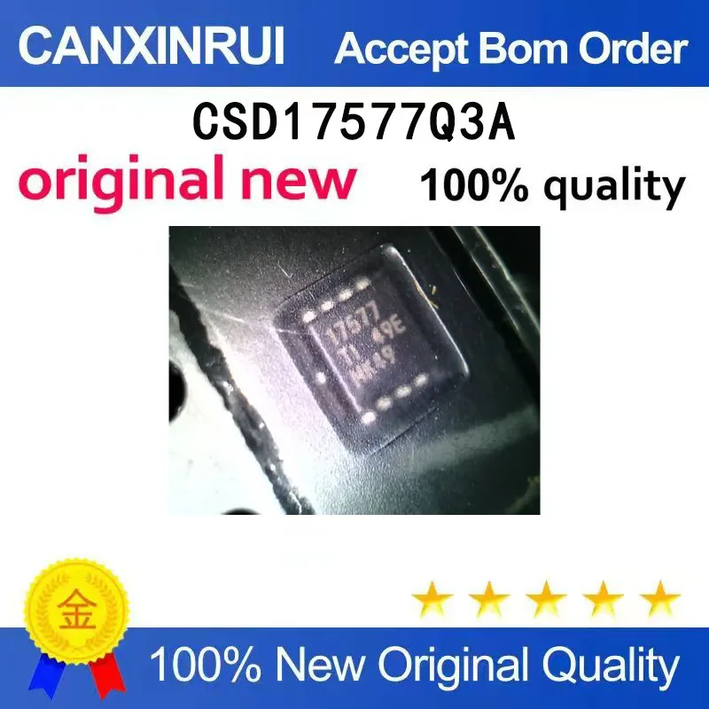 (5-100 PCS) CSD17577Q3A CSD17577Q3A N-channel MOS transistor current 35A voltage 30V
(5-100 PCS) CSD17577Q3A CSD17577Q3A N-channel MOS transistor current 35A voltage 30V