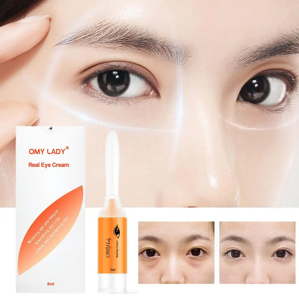 5ml Eye Cream Dark Circles Remover Eye Bags Hyaluronic Acid Firmness Moisturizing Reduces Fine Line Anti Wrinkle Skin Care
5ml Eye Cream Dark Circles Remover Eye Bags Hyaluronic Acid Firmness Moisturizing Reduces Fine Line Anti Wrinkle Skin Care