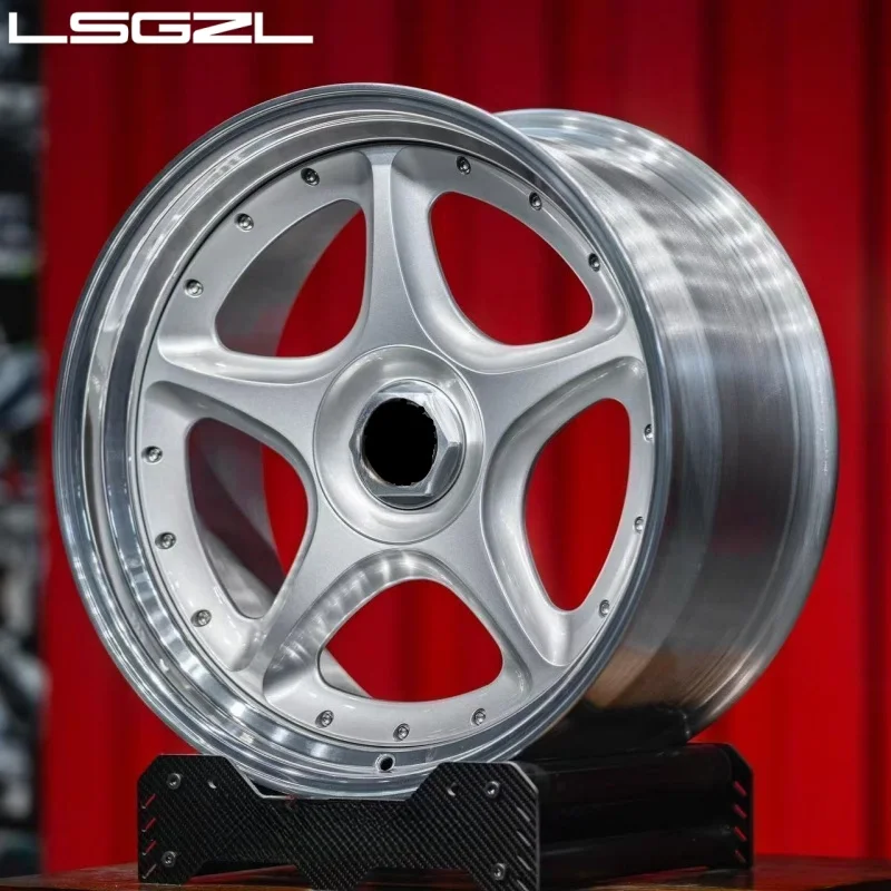 Hot-selling New Polishing 2-Piece Custom Passenger Car Rims Five Spoke Aluminum Alloy Forged Wheels 17-24 Inch 5x112 5x114.3
Hot-selling New Polishing 2-Piece Custom Passenger Car Rims Five Spoke Aluminum Alloy Forged Wheels 17-24 Inch 5x112 5x114.3