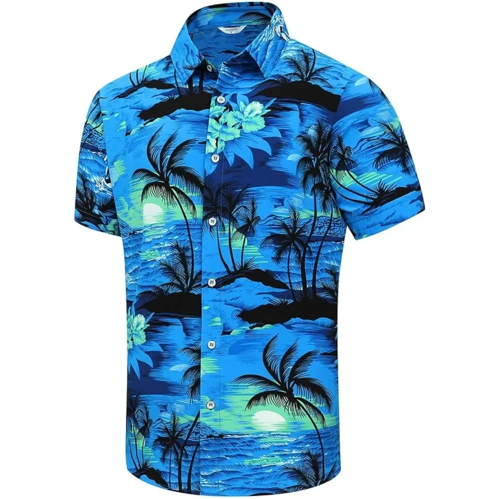Men's Hawaiian Shirt for Unisex Summer Beach Casual Short Sleeve Button Down Shirts Printed Palmshadow Clothing
Men's Hawaiian Shirt for Unisex Summer Beach Casual Short Sleeve Button Down Shirts Printed Palmshadow Clothing