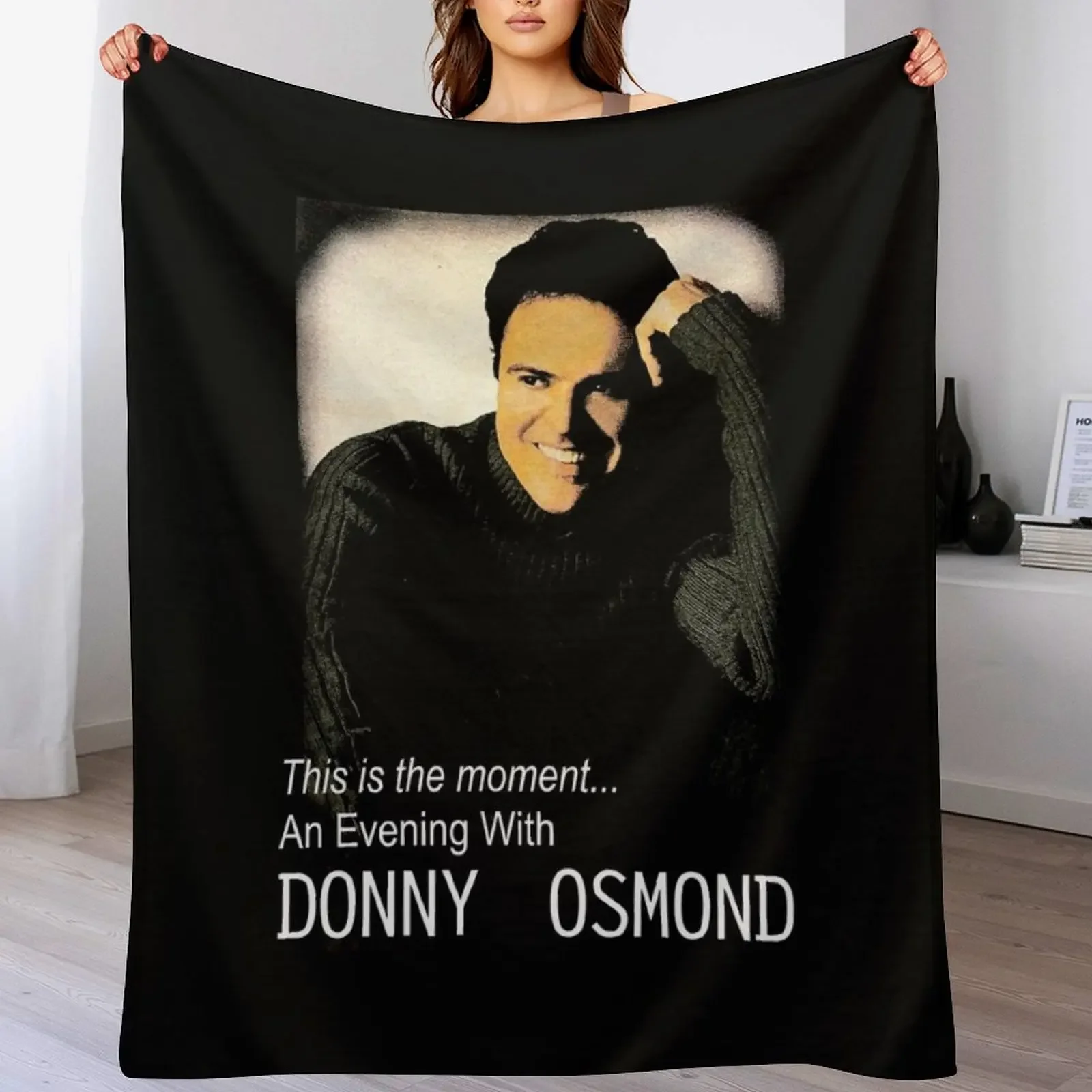 Vintage Donny Osmond. Throw Blanket Soft Warm Blanket Gift for Men Women Adults
Vintage Donny Osmond. Throw Blanket Soft Warm Blanket Gift for Men Women Adults