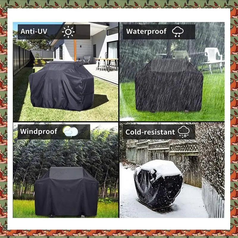 ABLQ Grill Cover, BBQ Cover, Waterproof & UV Resistant, Gas Grill Cover, Convenient Durable Ripstop
ABLQ Grill Cover, BBQ Cover, Waterproof & UV Resistant, Gas Grill Cover, Convenient Durable Ripstop