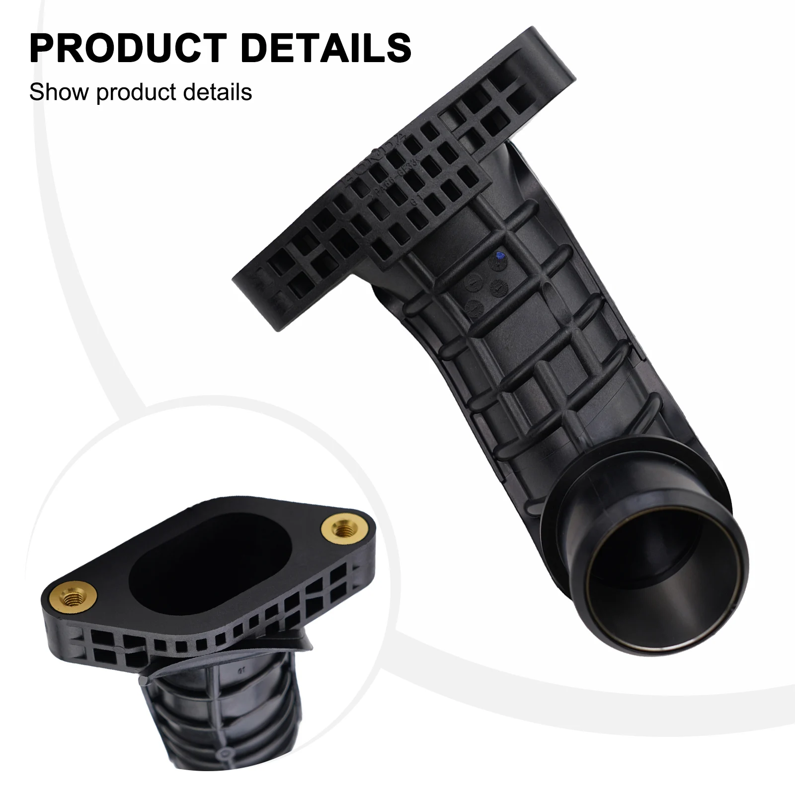 Automotive Black Pipe Inter-Cooler Replacement Compatibility Components Direct Easy Installation Electric For Honda
Automotive Black Pipe Inter-Cooler Replacement Compatibility Components Direct Easy Installation Electric For Honda