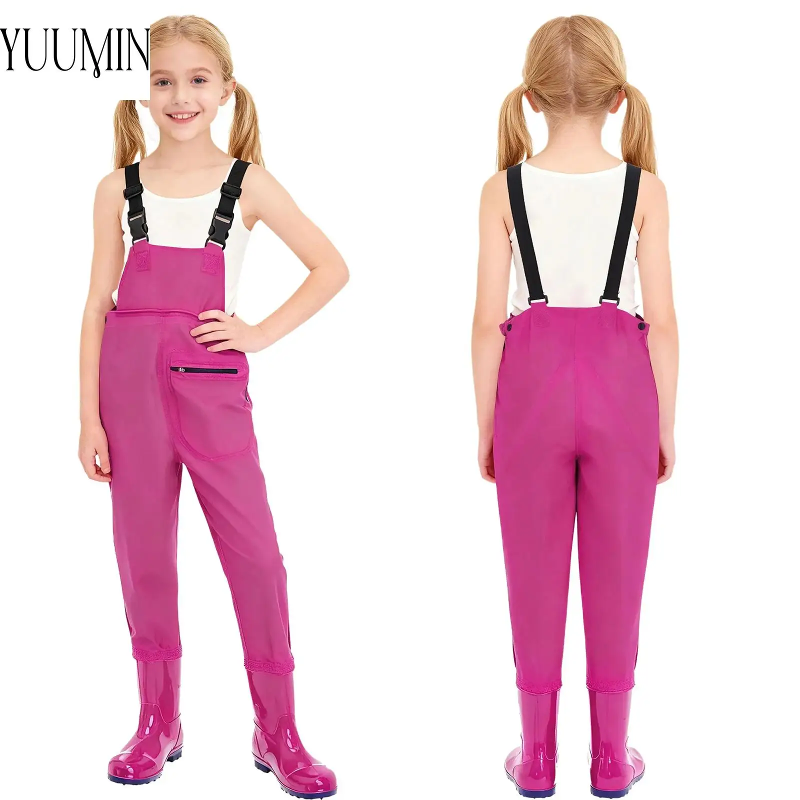 Kids Quick-drying Fishing Waders Adjustable Buckle Straps Outdoor Sports Jumpsuit Water-Resistant Overalls with Non-Slip Boots
Kids Quick-drying Fishing Waders Adjustable Buckle Straps Outdoor Sports Jumpsuit Water-Resistant Overalls with Non-Slip Boots