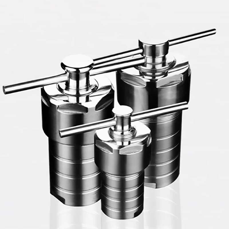 Hydrothermal Synthesis Reactor Laboratory Autoclave Reaction Kettle 10 15 25 50 mL SS 304 Autoclave Body with PTFE Liner 1 EA
Hydrothermal Synthesis Reactor Laboratory Autoclave Reaction Kettle 10 15 25 50 mL SS 304 Autoclave Body with PTFE Liner 1 EA