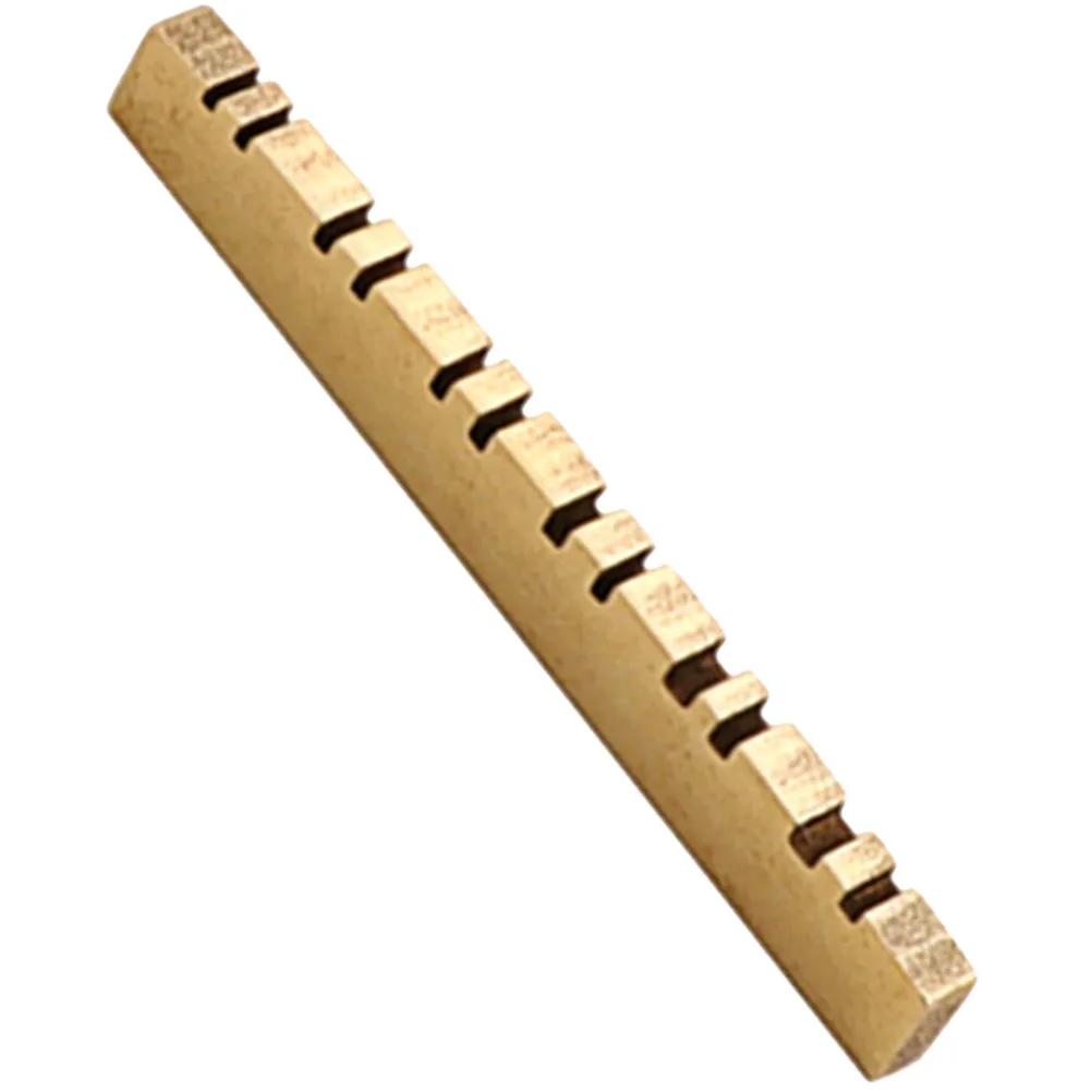 Premium Brass 12-String Guitar String Nut Vibration Support Bridge Nut for Music Instrument Accessories String Nuts 
Premium Brass 12-String Guitar String Nut Vibration Support Bridge Nut for Music Instrument Accessories String Nuts