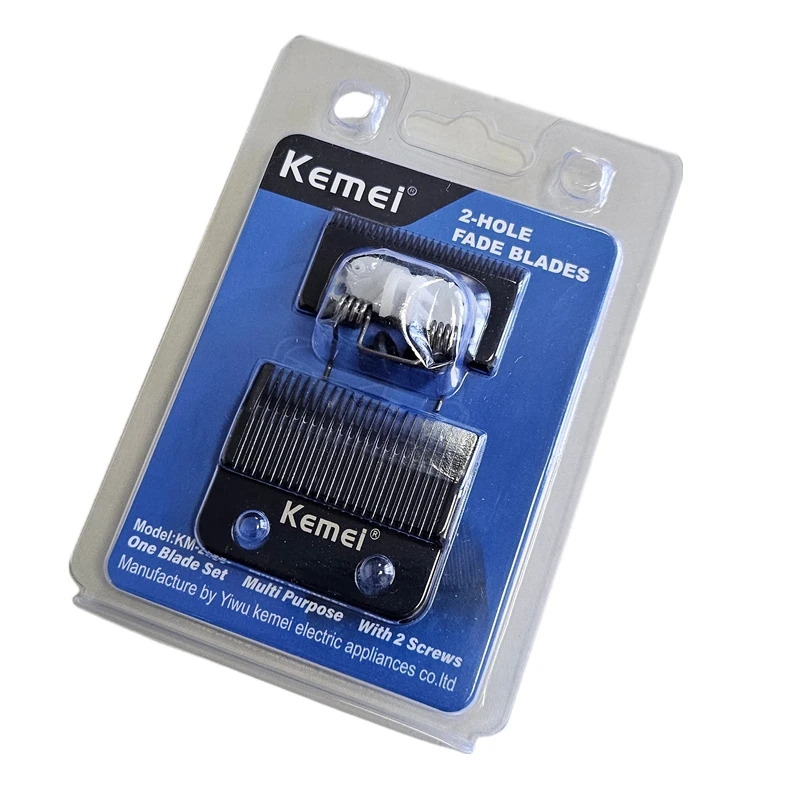 Набор сменных лезвий, подходящий для машинки для стрижки волос kemei 2296, триммер из углеродистой стали DLC, запасные части, аксессуары для головы
Набор сменных лезвий, подходящий для машинки для стрижки волос kemei 2296, триммер из углеродистой стали DLC, запасные части, аксессуары для головы