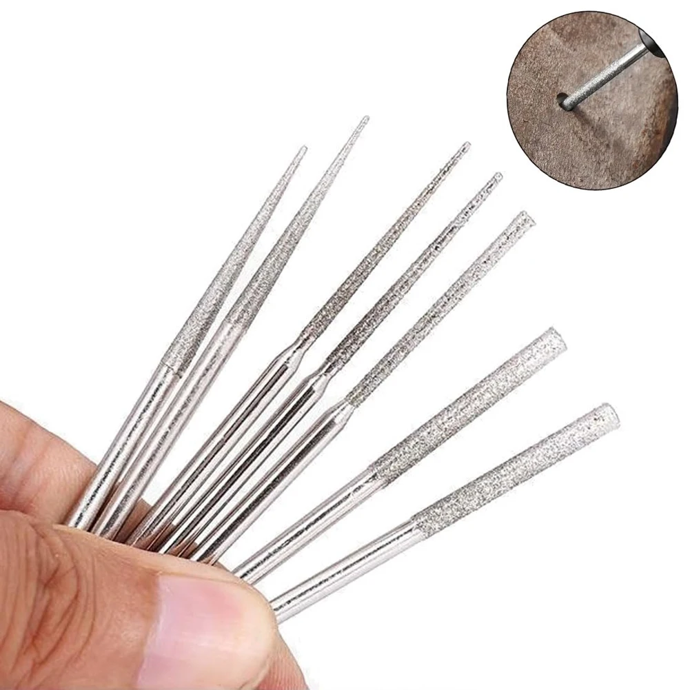 A63X-20Pcs Mounted 5 Different Shapes Diamond Drill Bits, 1/8Inch Shank Diamond Grinding Tools For Dremel Rotary Tools
A63X-20Pcs Mounted 5 Different Shapes Diamond Drill Bits, 1/8Inch Shank Diamond Grinding Tools For Dremel Rotary Tools
