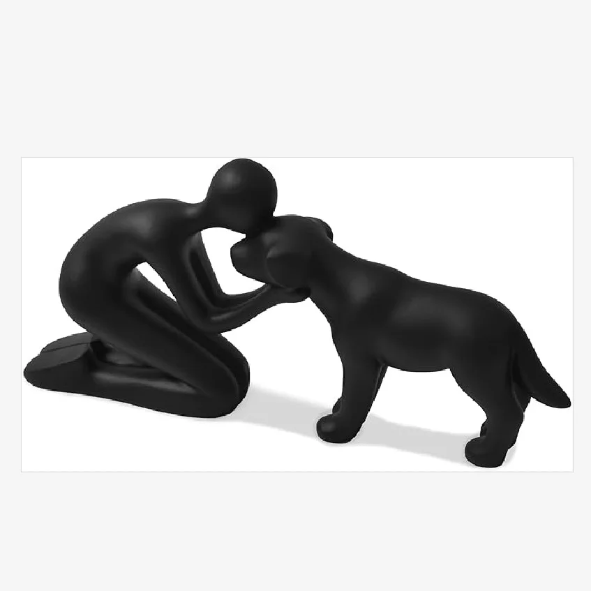 Новый скандинавский стиль, изделия из смолы, семья со статуей собаки, домашний декор, подарочный орнамент
Новый скандинавский стиль, изделия из смолы, семья со статуей собаки, домашний декор, подарочный орнамент