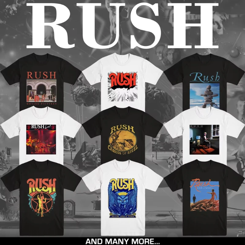 Футболка RUSH Band Hard Rock Punk, американский хип-хоп, мужской и женский хлопковый летний топ с короткими рукавами и круглым вырезом
Футболка RUSH Band Hard Rock Punk, американский хип-хоп, мужской и женский хлопковый летний топ с короткими рукавами и круглым вырезом