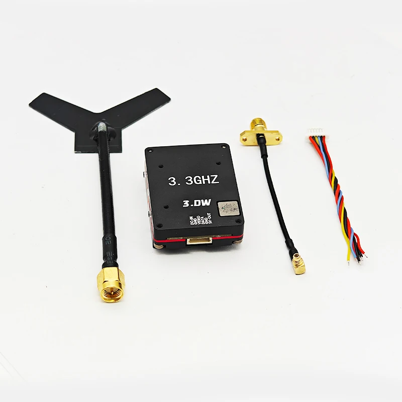 3.3G 3W FPV VTX 16CH 3000mw FPV Video Transmitter For RC FPV Racing Drone Long Range Model Part
3.3G 3W FPV VTX 16CH 3000mw FPV Video Transmitter For RC FPV Racing Drone Long Range Model Part