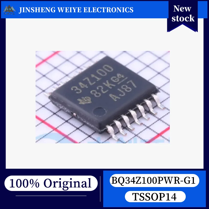 (5/50 pieces) BQ34Z100 BQ34Z100PWR-G1 34Z100 TSSOP14 Fusion Meter Chip. Original stock, fast shipping.
(5/50 pieces) BQ34Z100 BQ34Z100PWR-G1 34Z100 TSSOP14 Fusion Meter Chip. Original stock, fast shipping.