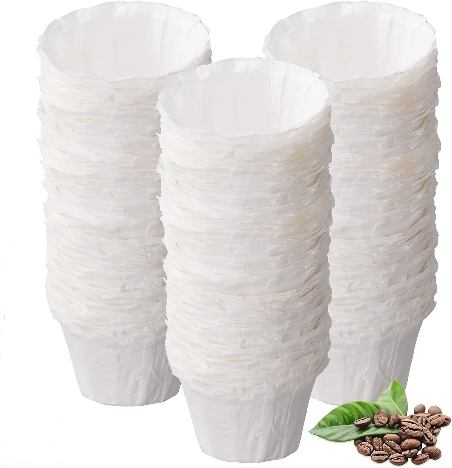 Disposable Paper Coffee Filters for Reusable K-Cups, Fits All Brands, 300 Count
Disposable Paper Coffee Filters for Reusable K-Cups, Fits All Brands, 300 Count