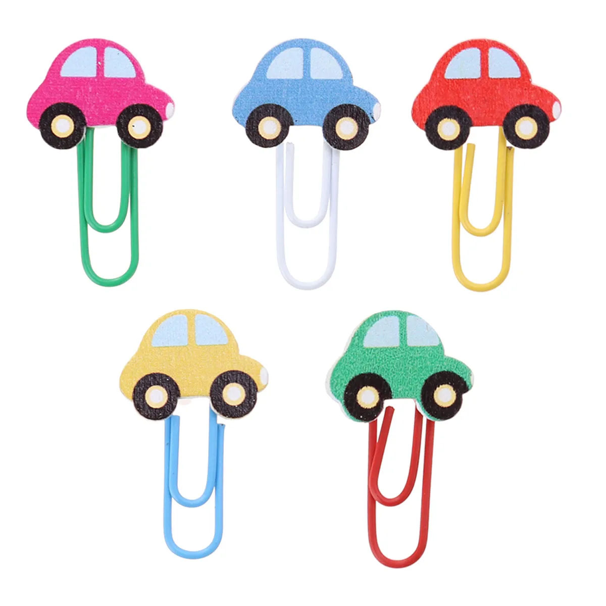 50 Pcs Colored Paper Clips Wooden Lovely Bookmarks Office Supplies Giant Assorted Creative School Sturdy
50 Pcs Colored Paper Clips Wooden Lovely Bookmarks Office Supplies Giant Assorted Creative School Sturdy
