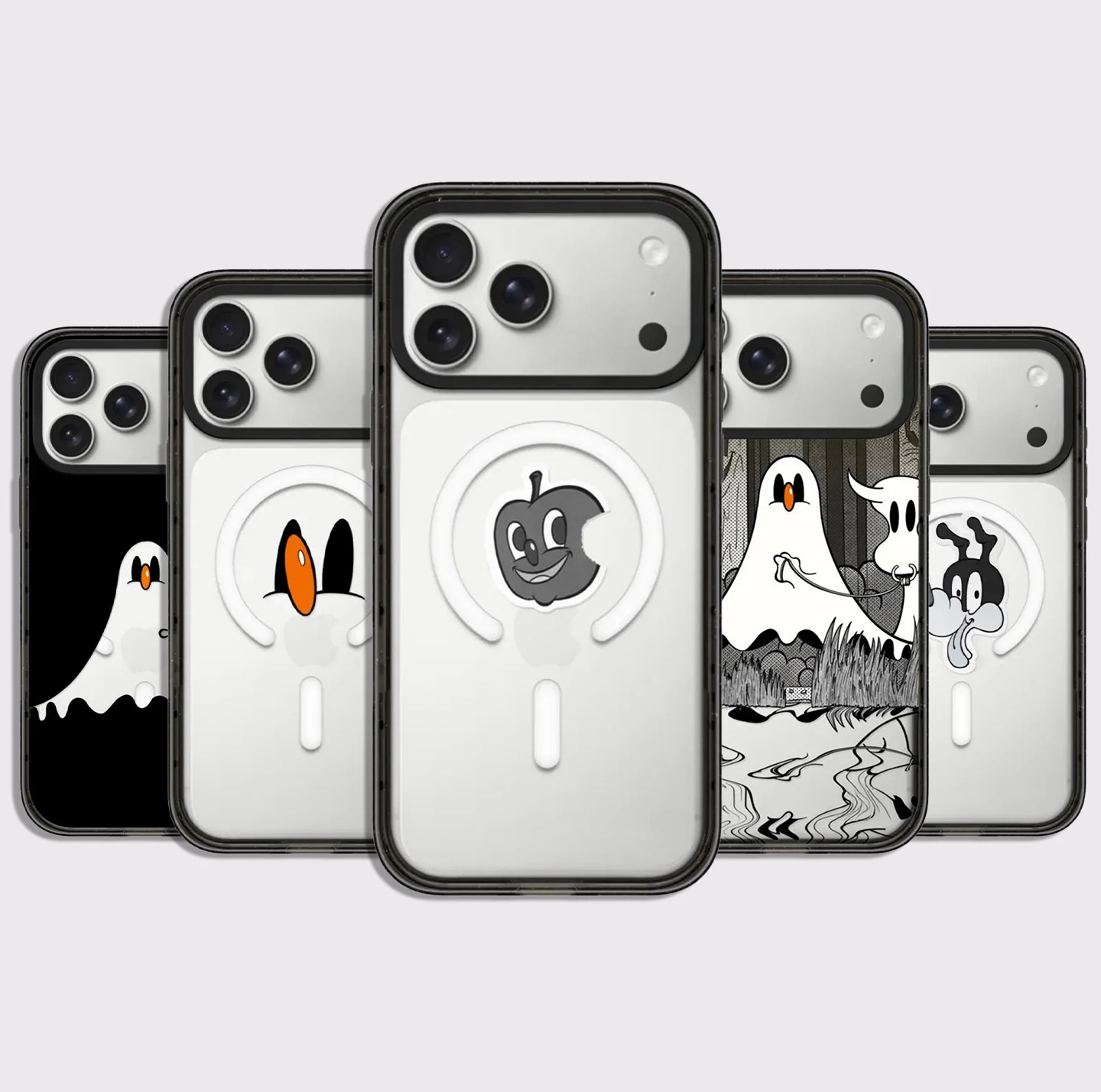 Cartoon Ghost Nose Impact Black Border Magnetic Cover for IPhone 12 13 14 15 16 17 Pro Max Case for IPhone 17 Air
Cartoon Ghost Nose Impact Black Border Magnetic Cover for IPhone 12 13 14 15 16 17 Pro Max Case for IPhone 17 Air