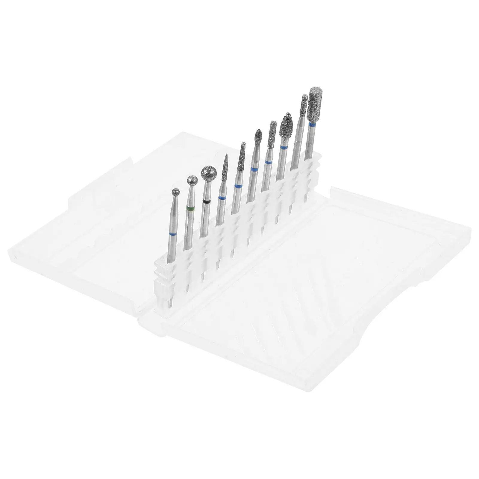 10 Pcs Nail Drill Bits Cuticle Drill Bit for Acrylic Nails Manicure Safety Drills Grinding Head Kit Polishing Tools Salon Use
10 Pcs Nail Drill Bits Cuticle Drill Bit for Acrylic Nails Manicure Safety Drills Grinding Head Kit Polishing Tools Salon Use