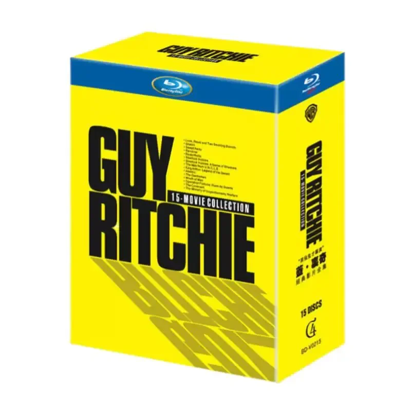 BD Blu-ray Disc British Director Complete Works of Guy Ritchie's Classic Films 1080p Collector's Edition
BD Blu-ray Disc British Director Complete Works of Guy Ritchie's Classic Films 1080p Collector's Edition