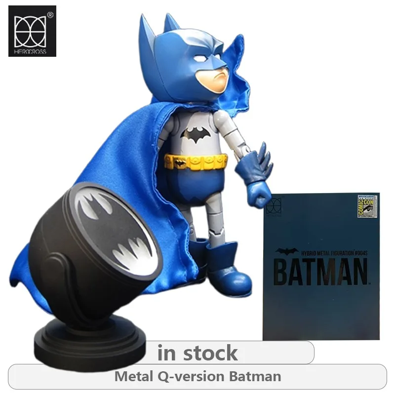 HEROCROSS Original Alloy Q Version Series Batman Anime Action Figure Model Toys Movable Model Ornaments Gifts Fo Boys
HEROCROSS Original Alloy Q Version Series Batman Anime Action Figure Model Toys Movable Model Ornaments Gifts Fo Boys