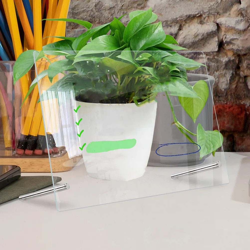 1 комплект акриловой прозрачной доски для заметок и сообщений для дома, школы, офиса, украшение для стола, многофункциональная, стираемая
1 комплект акриловой прозрачной доски для заметок и сообщений для дома, школы, офиса, украшение для стола, многофункциональная, стираемая