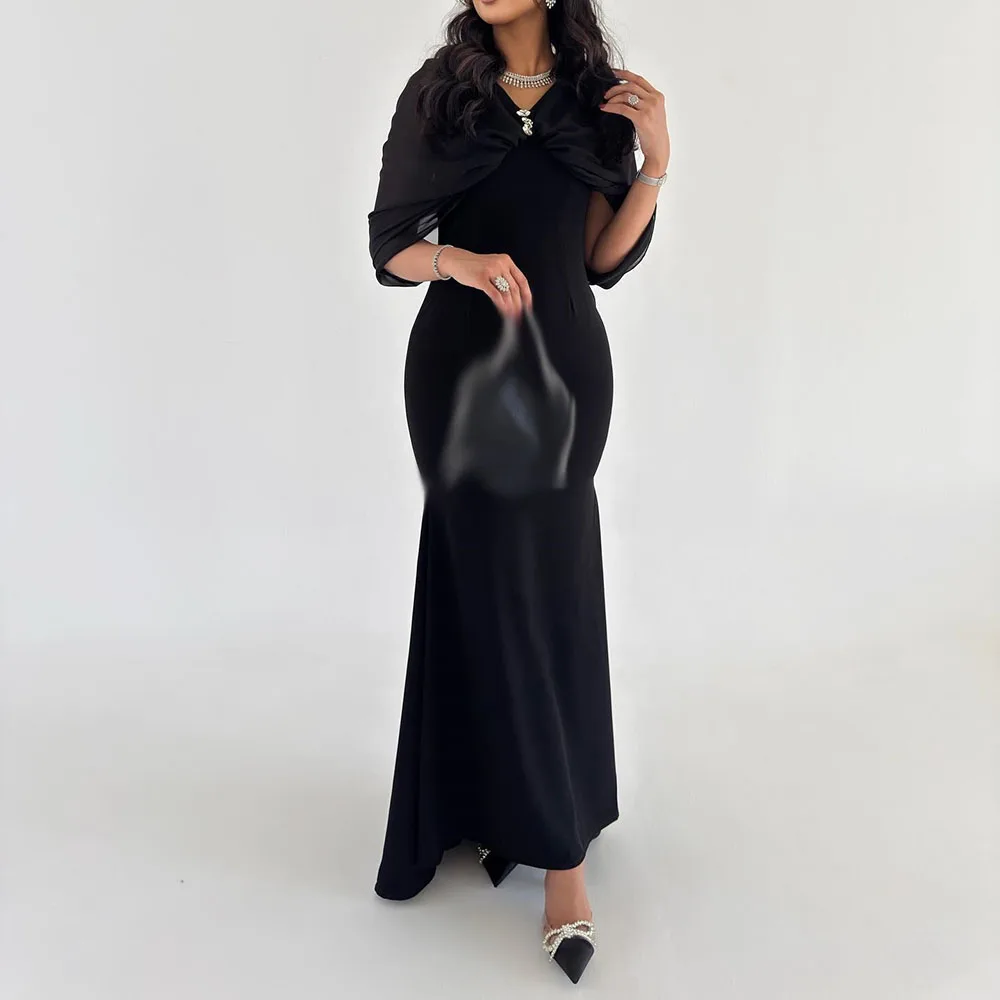 Customized A-Line Prom Dresses Floor-Length V-Neck Sleeveless Evening Gown Fashion Crystal Simple Draped Casual Party Gown
Customized A-Line Prom Dresses Floor-Length V-Neck Sleeveless Evening Gown Fashion Crystal Simple Draped Casual Party Gown