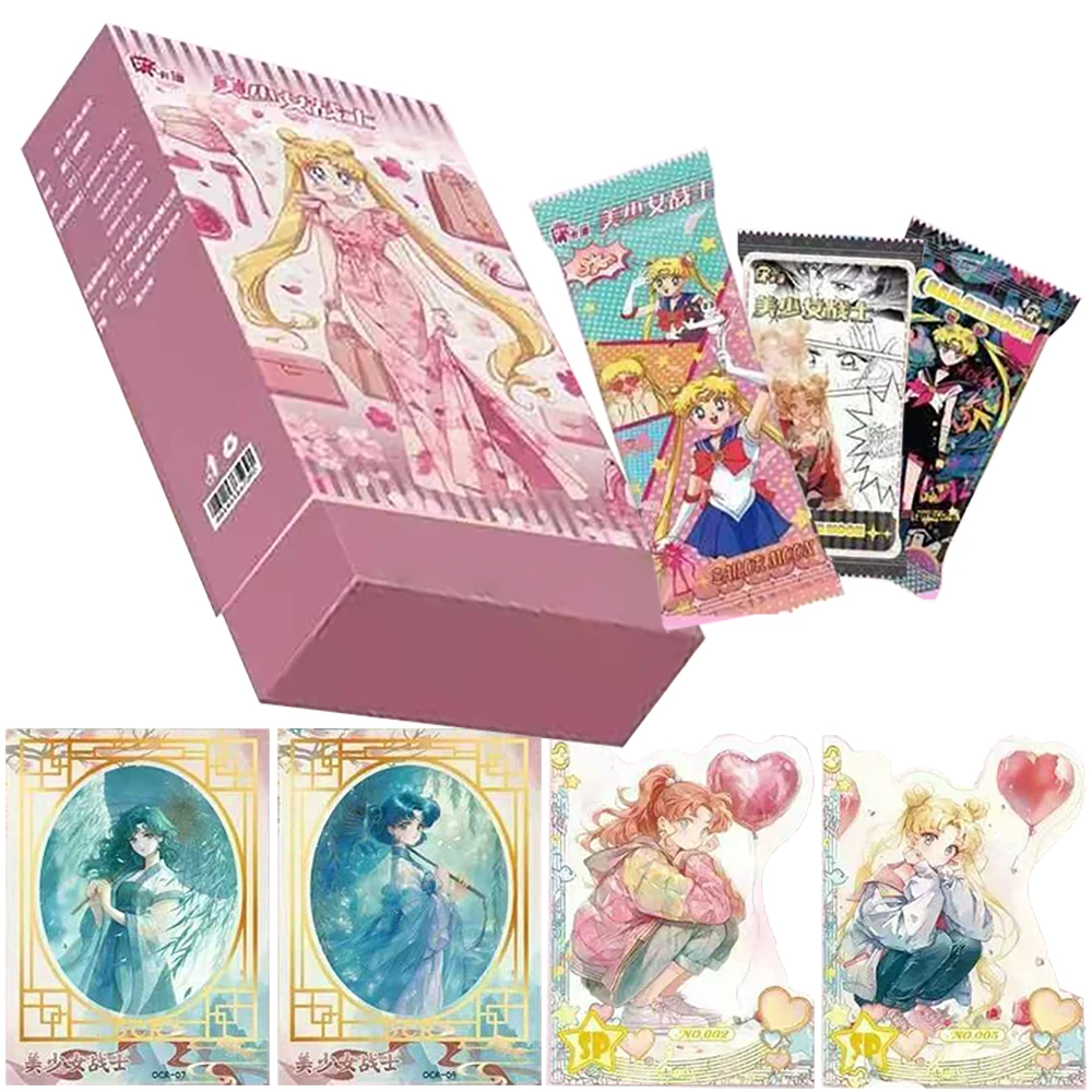 Sailor Moon Fantasy Anime Collection Card Girl's Favorite Beautiful Magical Girl Exquisite Cards Peripheral Entertainment Toys
Sailor Moon Fantasy Anime Collection Card Girl's Favorite Beautiful Magical Girl Exquisite Cards Peripheral Entertainment Toys