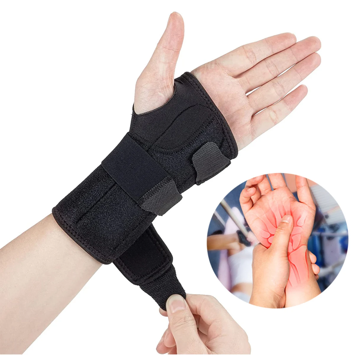 Carpal Tunnel Wrist Brace Night Support - Wrist Splint Arm Stabilizer & Hand Brace For Carpal Tunnel Syndrome With Compression Sleeve For Forearm Or Wrist
Carpal Tunnel Wrist Brace Night Support - Wrist Splint Arm Stabilizer & Hand Brace For Carpal Tunnel Syndrome With Compression Sleeve For Forearm Or Wrist
