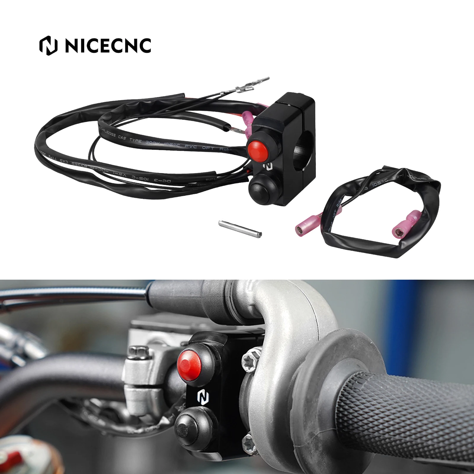 For KTM EXC 300 EXC 250 EXCF 350 XCW 300 2008-2023 SX 125 SXF 250 SXF 450 XC XCF 2008-2022 Ignition Start Kill Switch Button
For KTM EXC 300 EXC 250 EXCF 350 XCW 300 2008-2023 SX 125 SXF 250 SXF 450 XC XCF 2008-2022 Ignition Start Kill Switch Button