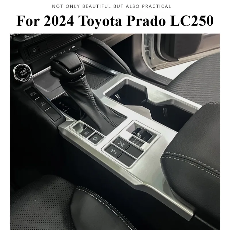 Для 2024 Toyota Prado LC250 Специальный Автомобильный Центральный блок управления из АБС-пластика декоративная рамка для коробки передач внутренние принадлежности модифицированные детали
Для 2024 Toyota Prado LC250 Специальный Автомобильный Центральный блок управления из АБС-пластика декоративная рамка для коробки передач внутренние принадлежности модифицированные детали