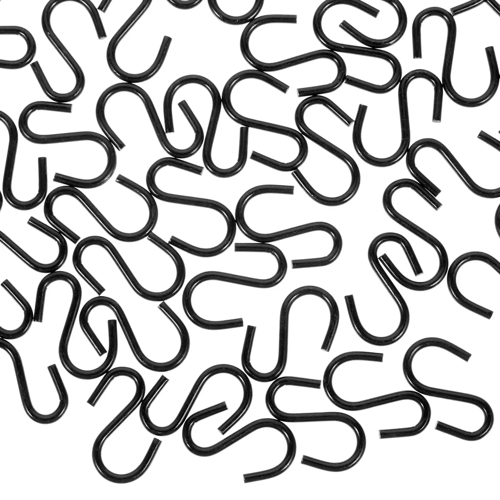 100pcs S Shaped Hooks Black Metal Smooth Strong Kitchen Bathroom ganizer Hangers Sewing Needles Crafts
100pcs S Shaped Hooks Black Metal Smooth Strong Kitchen Bathroom ganizer Hangers Sewing Needles Crafts