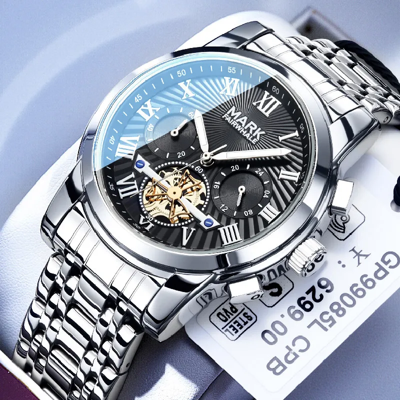 MARK FAIRWHALE 2026 new design Business Mens Wristwatch Chronograph watch for man Fashion Wristwatch Reloj hombre
MARK FAIRWHALE 2026 new design Business Mens Wristwatch Chronograph watch for man Fashion Wristwatch Reloj hombre