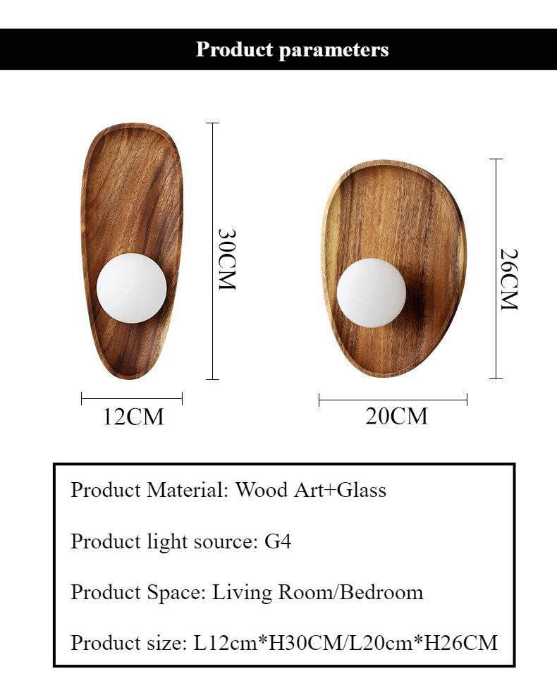 SANDYHA Japanese Retro Wooden Wall Lamp Glass Ball Lampshade Design for Living Room Decoration Bedroom Bedside Lighting Fixtures 
SANDYHA Japanese Retro Wooden Wall Lamp Glass Ball Lampshade Design for Living Room Decoration Bedroom Bedside Lighting Fixtures