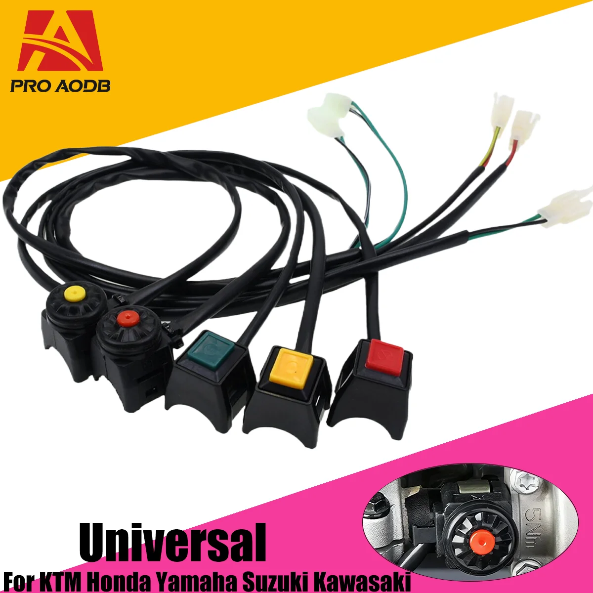 New Motorcycle ATV Motorbike Power Ignition Start Switch Button 22mm Handlebar Switch For Yamaha Honda Ktm Suzuki Kayo Universal
New Motorcycle ATV Motorbike Power Ignition Start Switch Button 22mm Handlebar Switch For Yamaha Honda Ktm Suzuki Kayo Universal