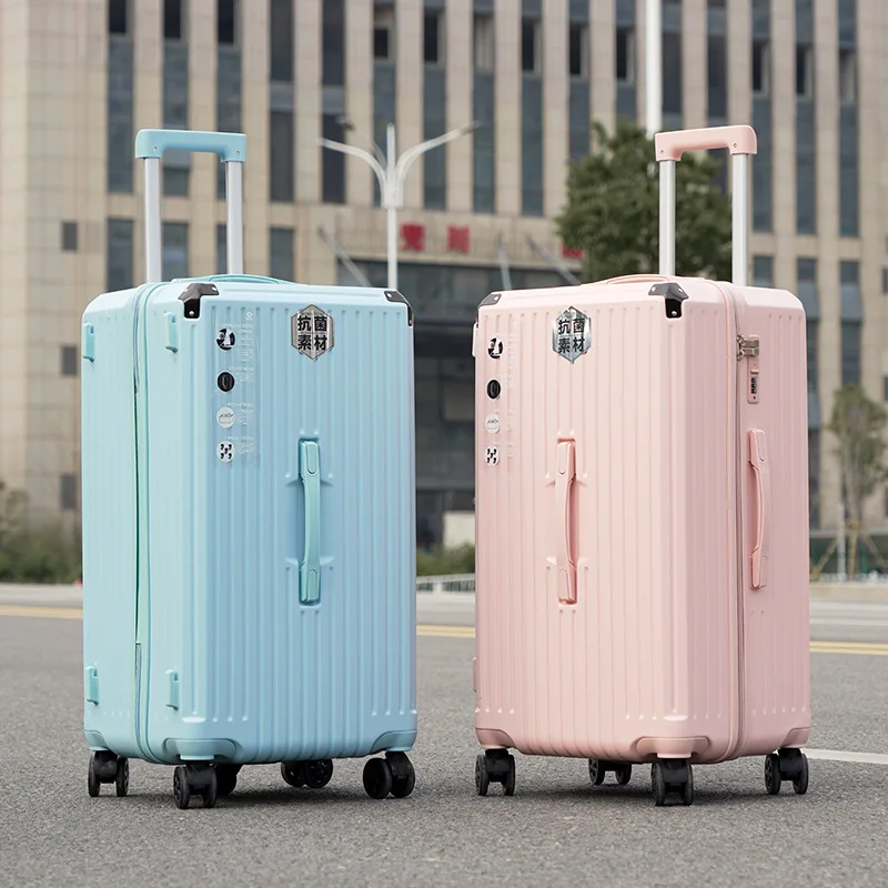 Suitcase 26 Inch Female Student Super Large Capacity Lockbox, New Thickened Suitcase, Trolley Case
Suitcase 26 Inch Female Student Super Large Capacity Lockbox, New Thickened Suitcase, Trolley Case