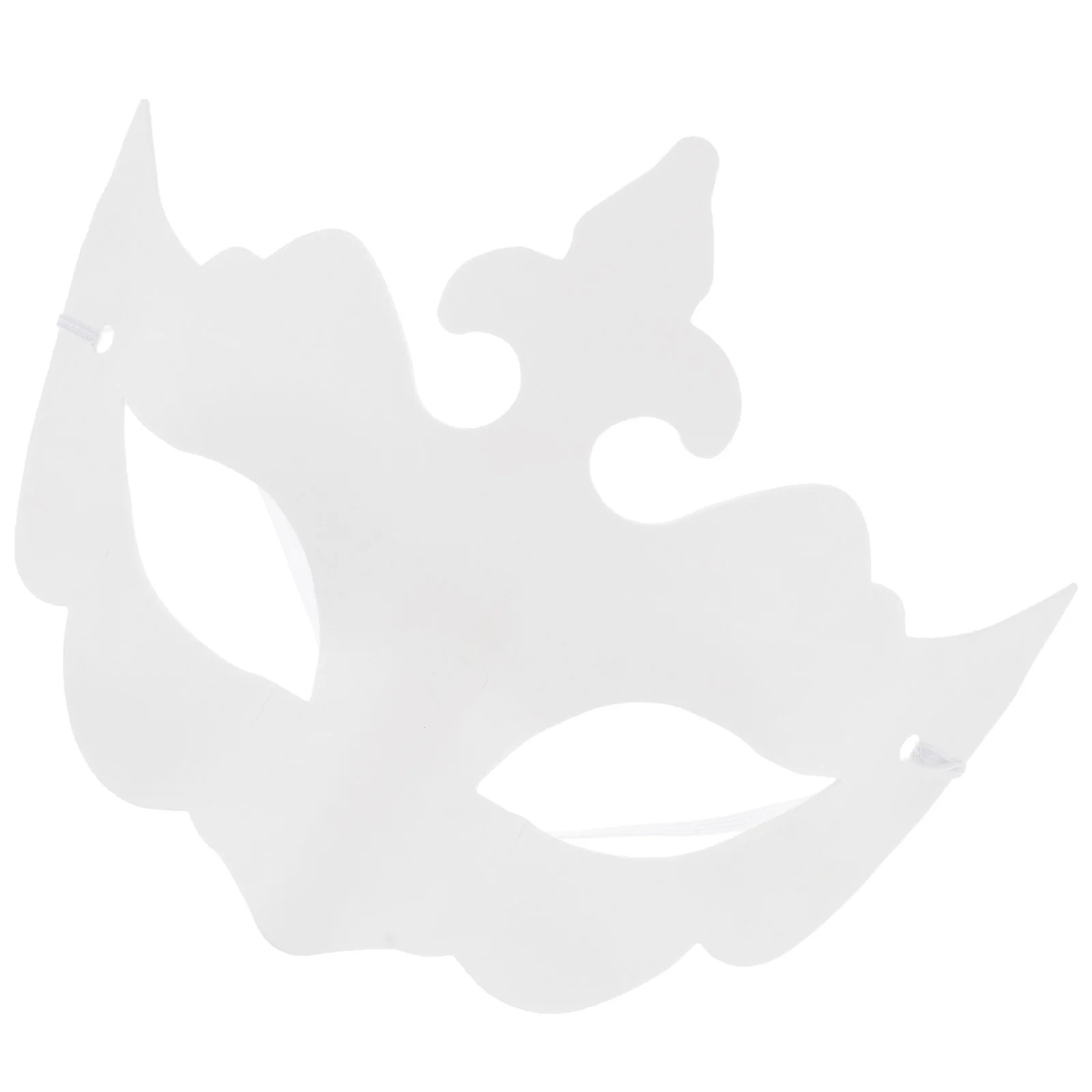 6pcs Hand Blank Masquerade Masks Painted Masks Unpainted White Embryo Craft Pulp Masquerade Blank Face Mask Decor Accessories
6pcs Hand Blank Masquerade Masks Painted Masks Unpainted White Embryo Craft Pulp Masquerade Blank Face Mask Decor Accessories