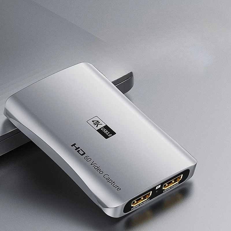 USB3.0 2K 30fps Game Live Streaming Recording Box for Phone Camera HD Video Capture Card